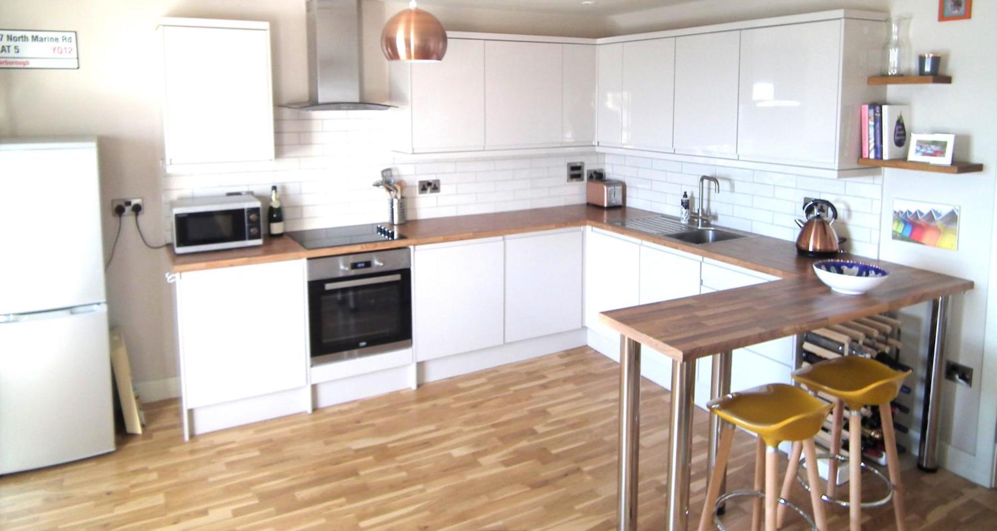 North Sea View Apartment Скарборо Экстерьер фото
